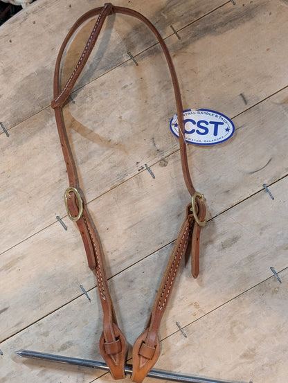 CST Sliding One Ear Headstall with Quick Change loops
