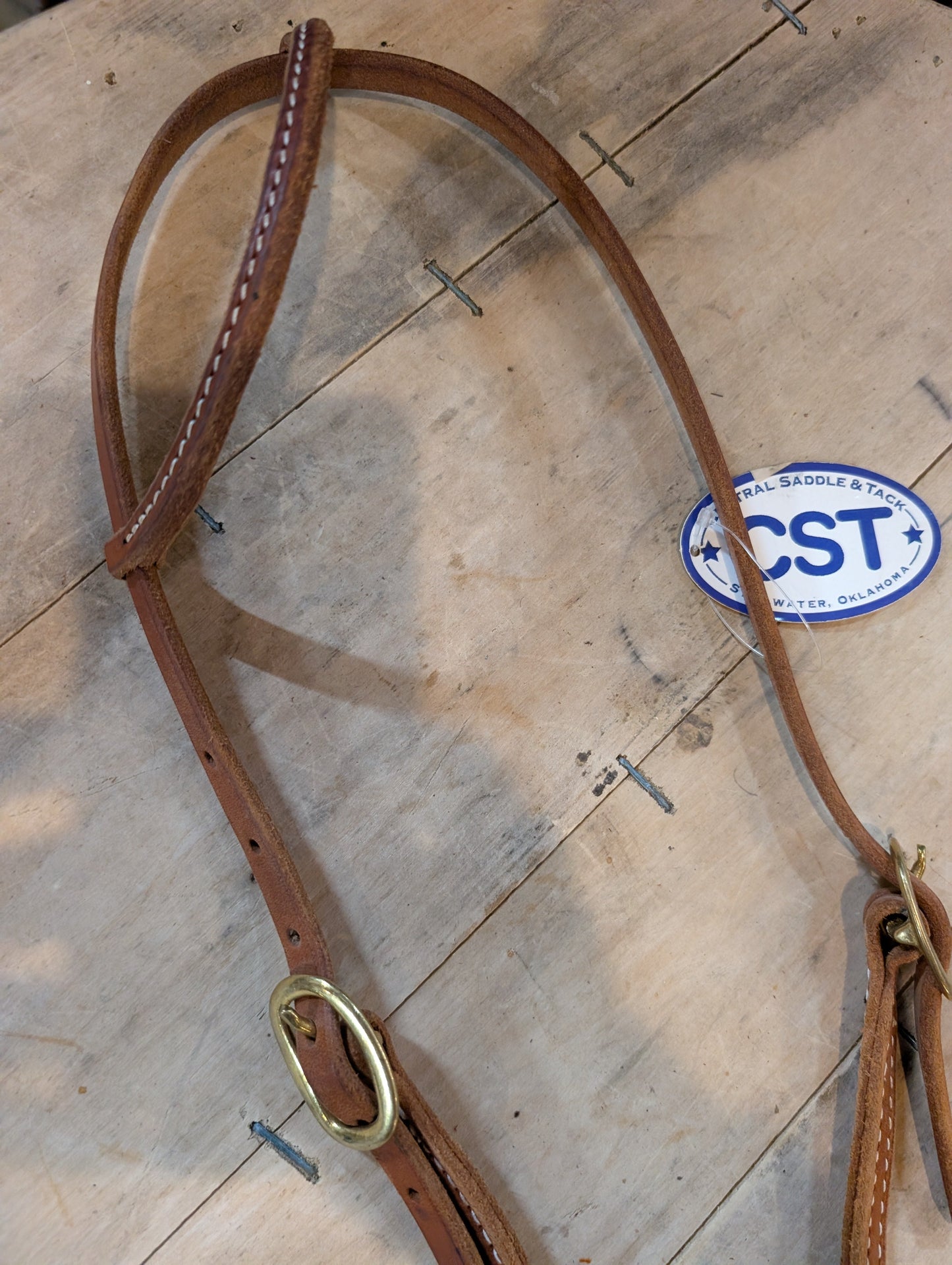 CST Sliding One Ear Headstall with Quick Change loops