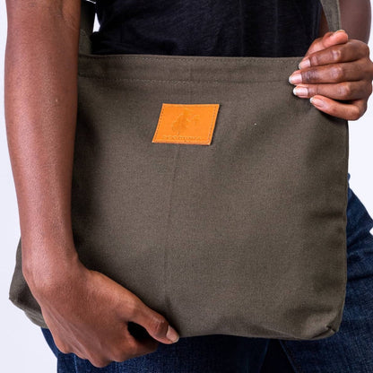 Canvas Mini Crossbody Bag for Men & Women | Amani