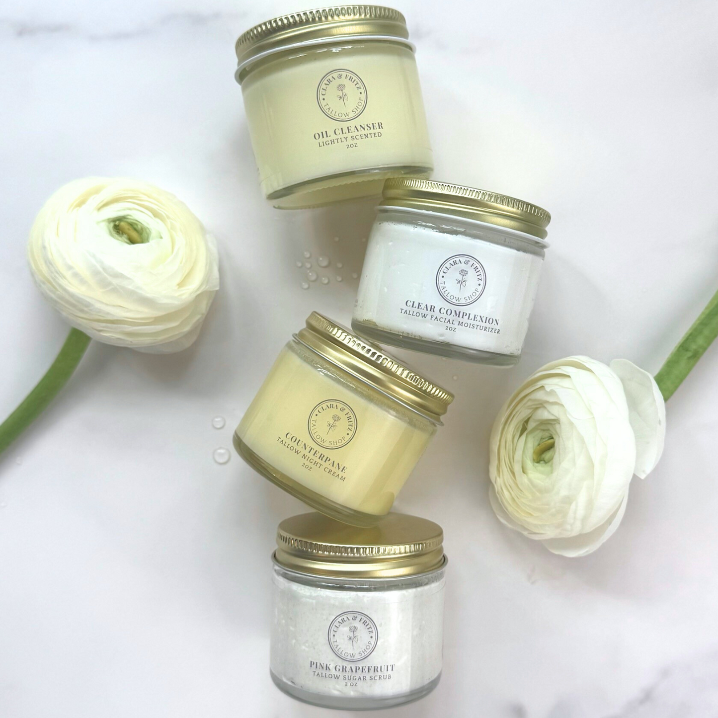 Tallow-Based Oil Cleanser