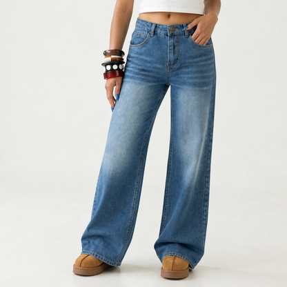 Free Spirit Vintage Wide Leg Jeans