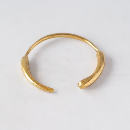 Organic Brass Cuff Bracelet | Jani