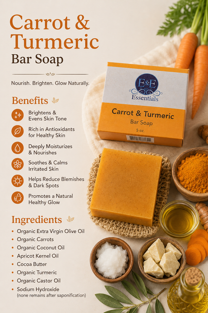 Carrot & Turmeric Bar Soap-1