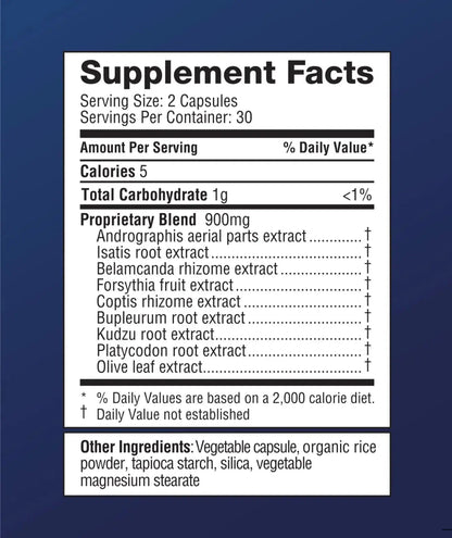ColdDx 60-Capsule Bottle, Vegan-1