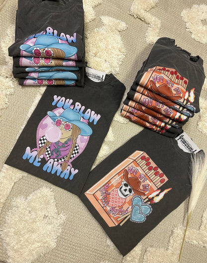 Perfect Match valentines Graphic Tee - Comfort Colors