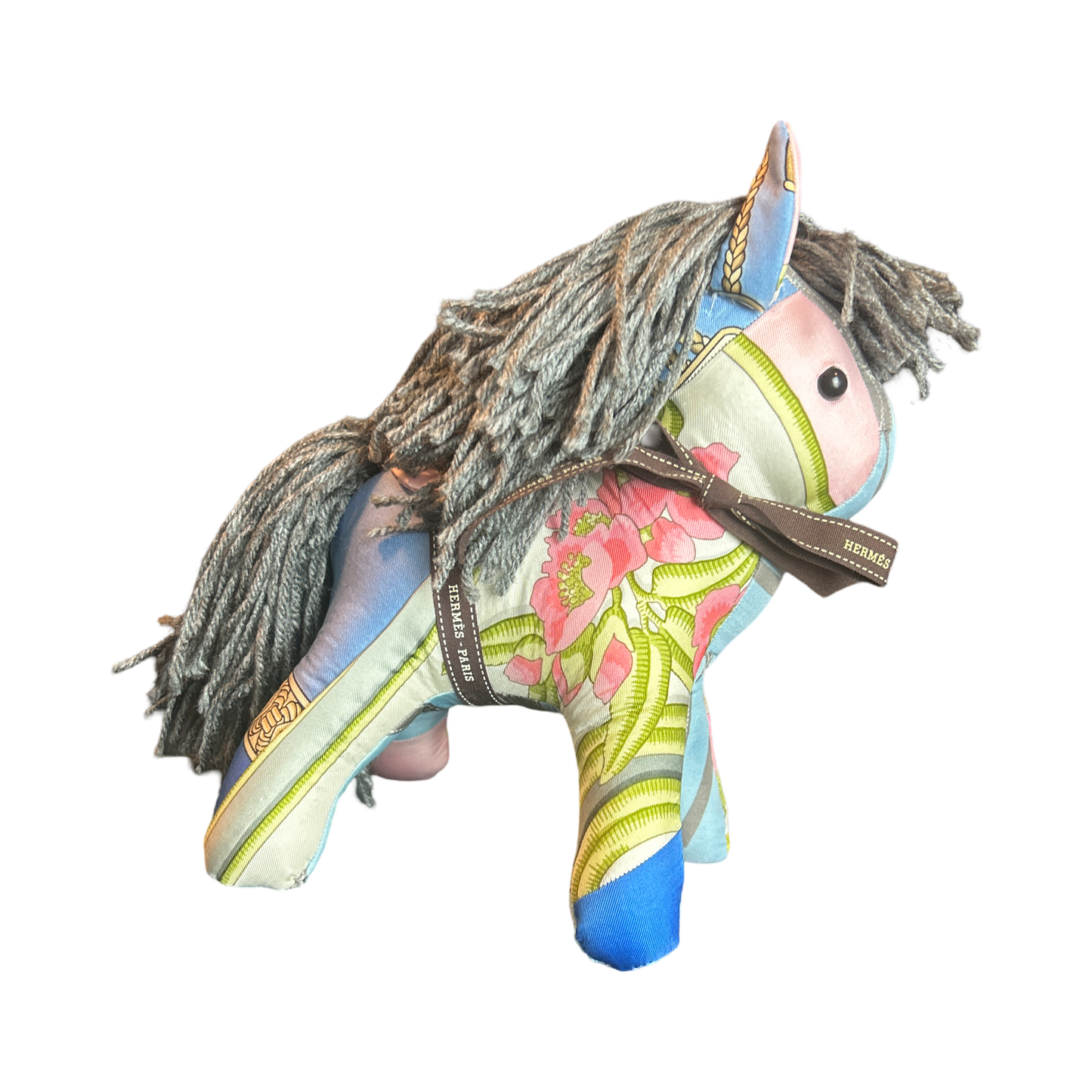 Vintage Silk Scarf Noble Pony