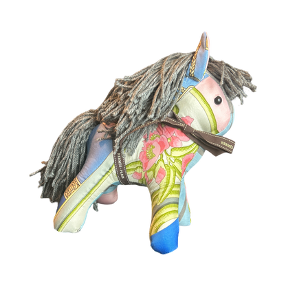 Vintage Silk Scarf Noble Pony