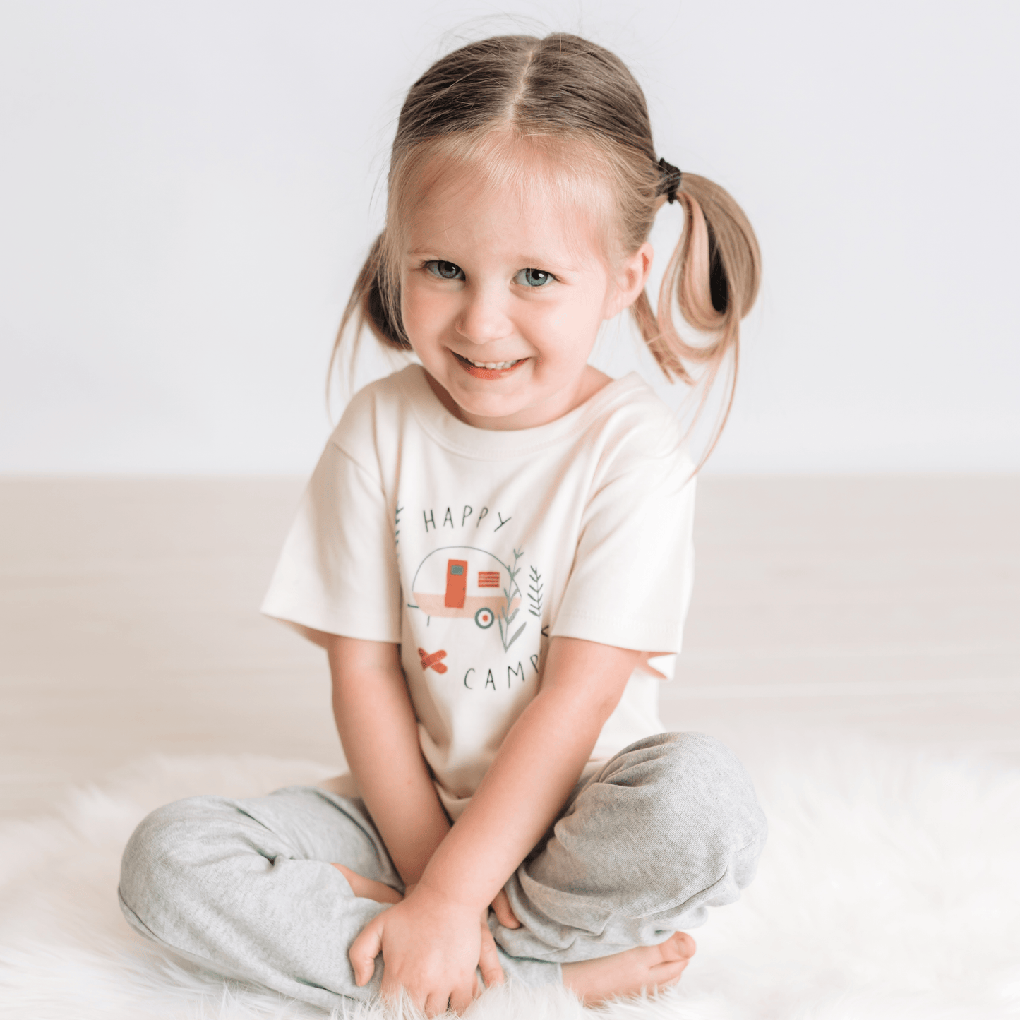 graphic tee | happy camper