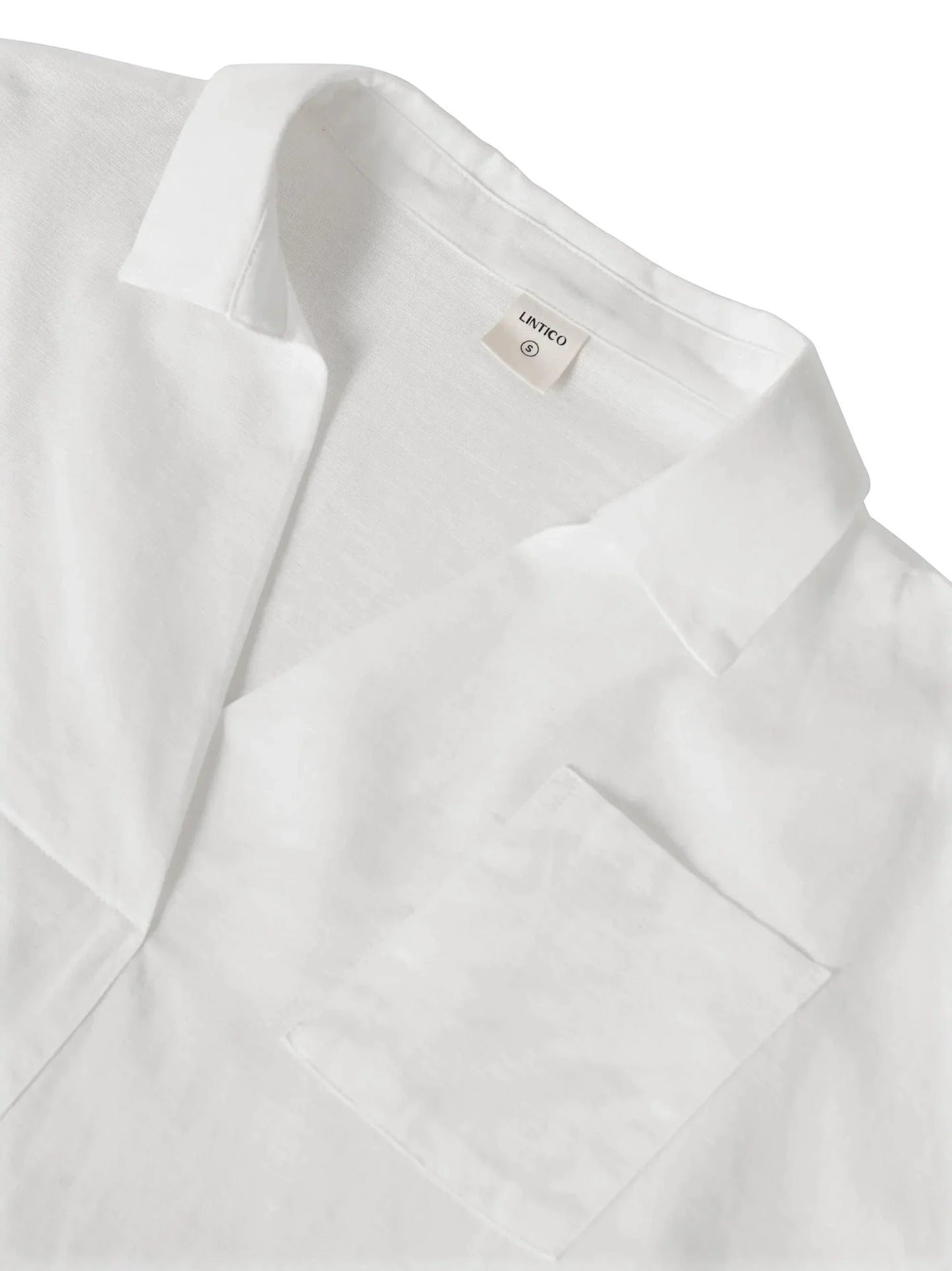 Linen Oversized Fit Pocket Shirt ELOWEN