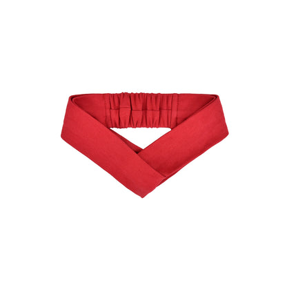 headband | scarlet red