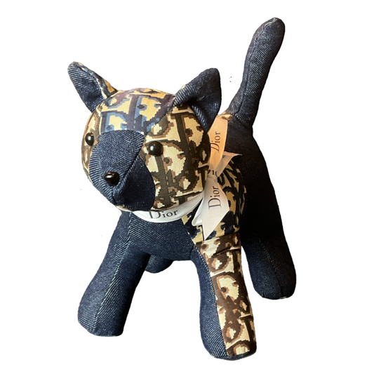 Trotter Vintage Silk Scarf Charming Kitten