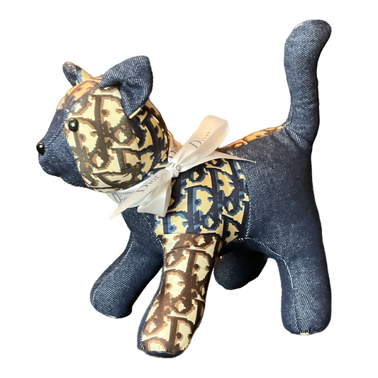 Trotter Vintage Silk Scarf Charming Kitten