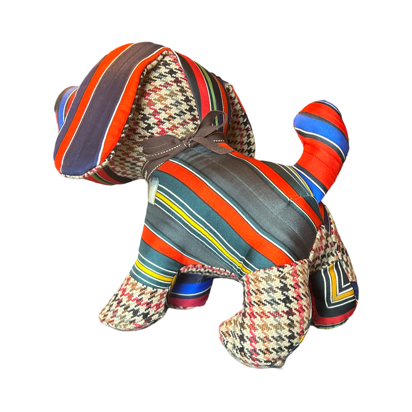 Couvertures et Tenues du Jour Vintage Silk Scarf Loyal Puppy