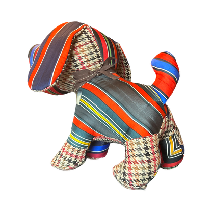 Couvertures et Tenues du Jour Vintage Silk Scarf Loyal Puppy