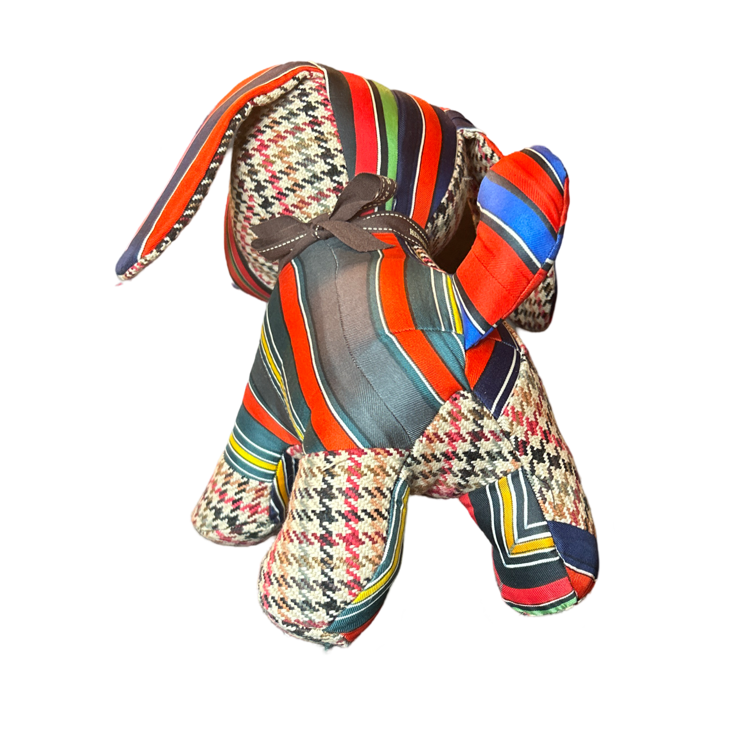 Couvertures et Tenues du Jour Vintage Silk Scarf Loyal Puppy