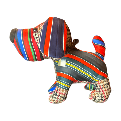 Couvertures et Tenues du Jour Vintage Silk Scarf Loyal Puppy