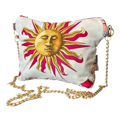 Astrologie Vintage Silk Scarf Crossbody Bag