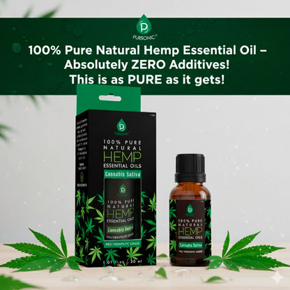 100% Pure Natural Sativa (Hemp) Essential Oil-3