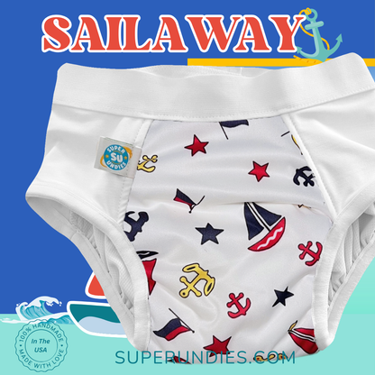 (5 Pack)  3-in-1 Diapers for Big Kids & 3 Liners