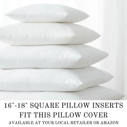 En Attendant Ulysse Vintage Silk Scarf Pillow 17"