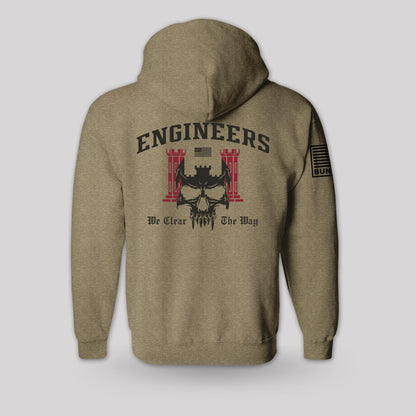Engineers Hoodie - Army