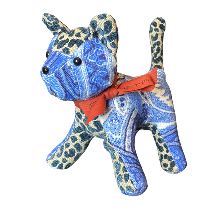 Paisley Terrycloth Charming Kitten