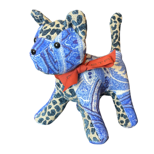 Paisley Terrycloth Charming Kitten