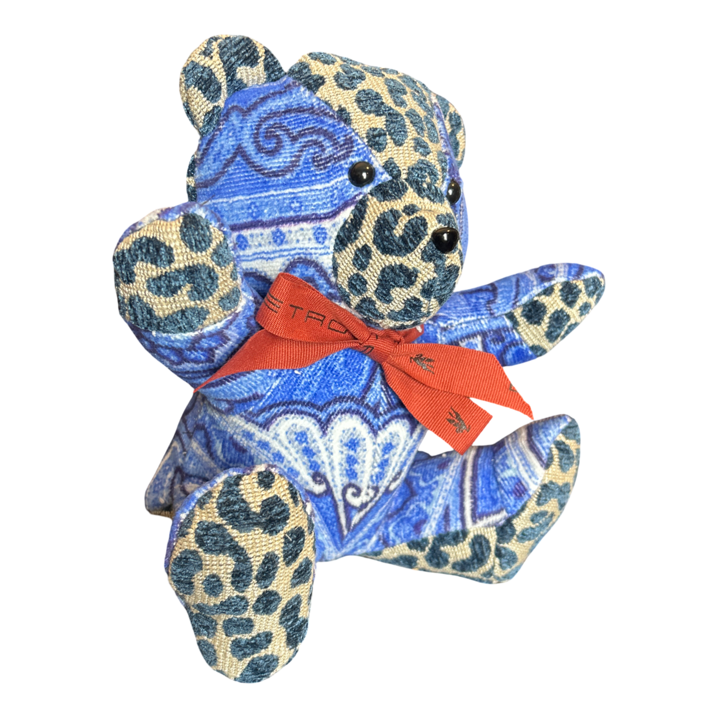 Paisley Terrycloth Tender Teddy Bear