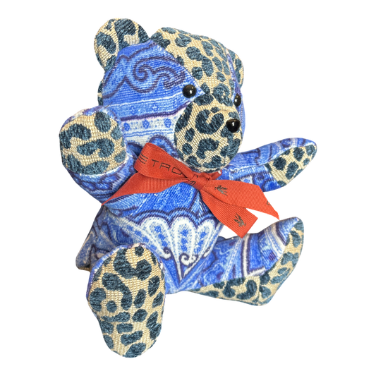 Paisley Terrycloth Tender Teddy Bear