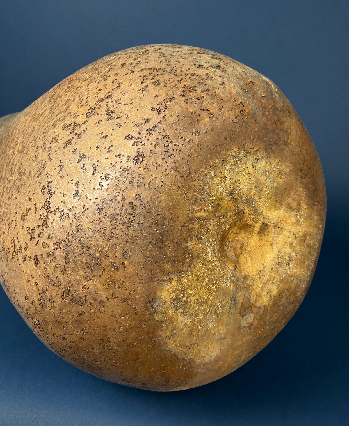 Extra Large Gourd or Pumpkin. 34-inch Tall Thanksgiving, Halloween, or Fall Home/Porch Decor. Store Display. Looks like Concrete.