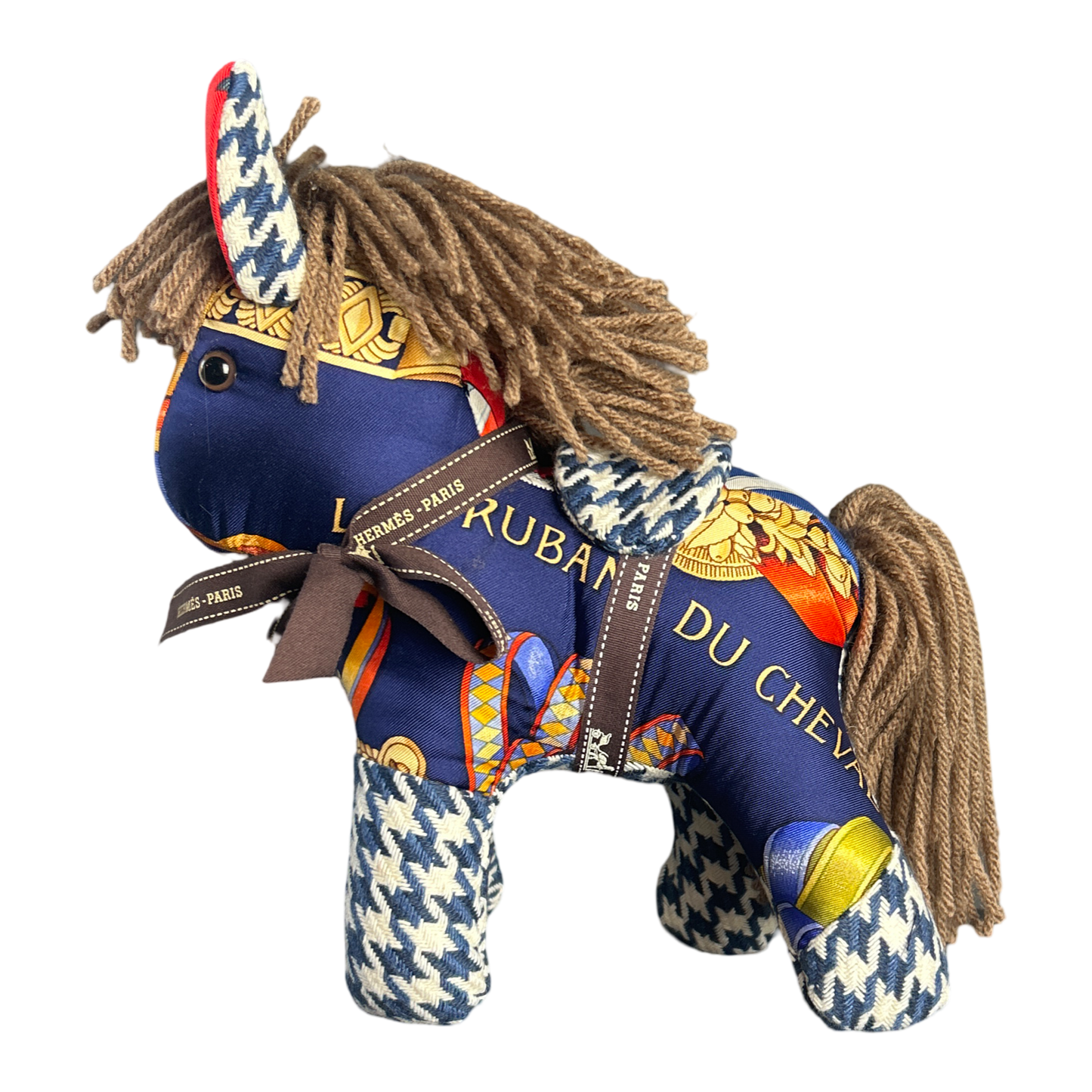 Rubans du Cheval Vintage Silk Scarf Noble Pony