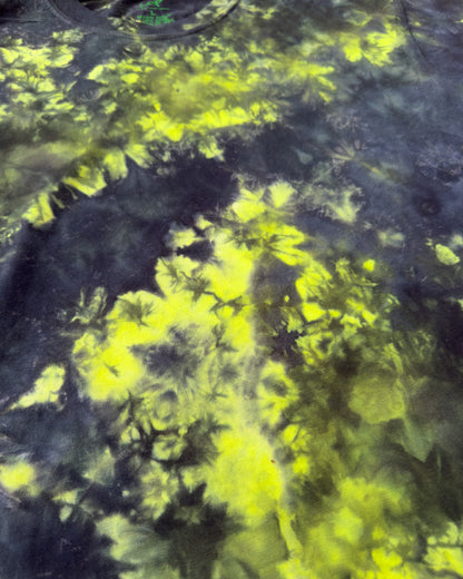 CRYSTAL DYED T-SHIRT Firefly (Fluorescent)