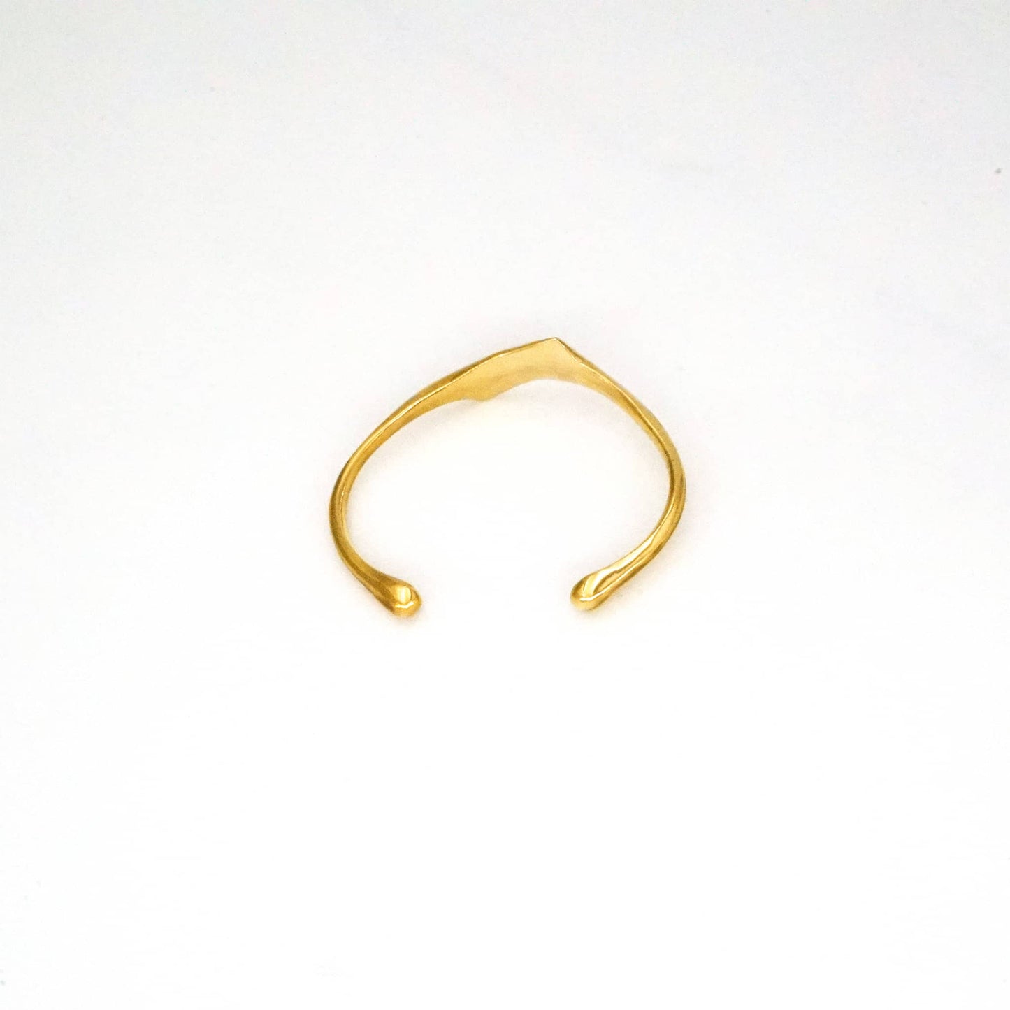 Geo Brass Cuff Bracelet | Funzi