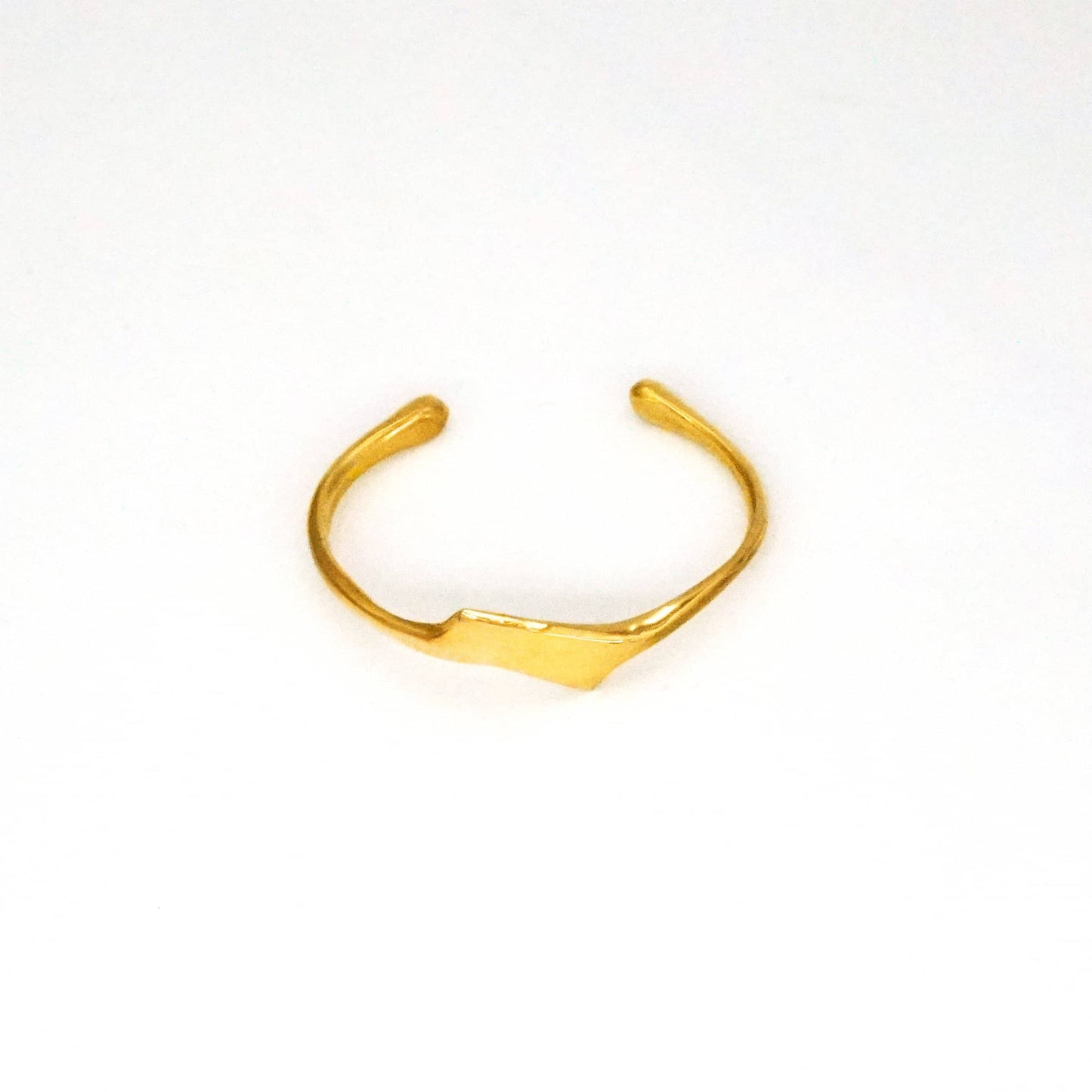 Geo Brass Cuff Bracelet | Funzi