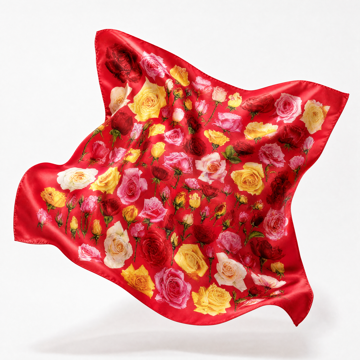 Roses Vintage Silk Scarf Noble Pony