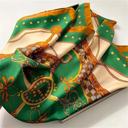 Western Boho Wild Rag – 27" Youth & Adult Size Scarf, 100% Polyester
