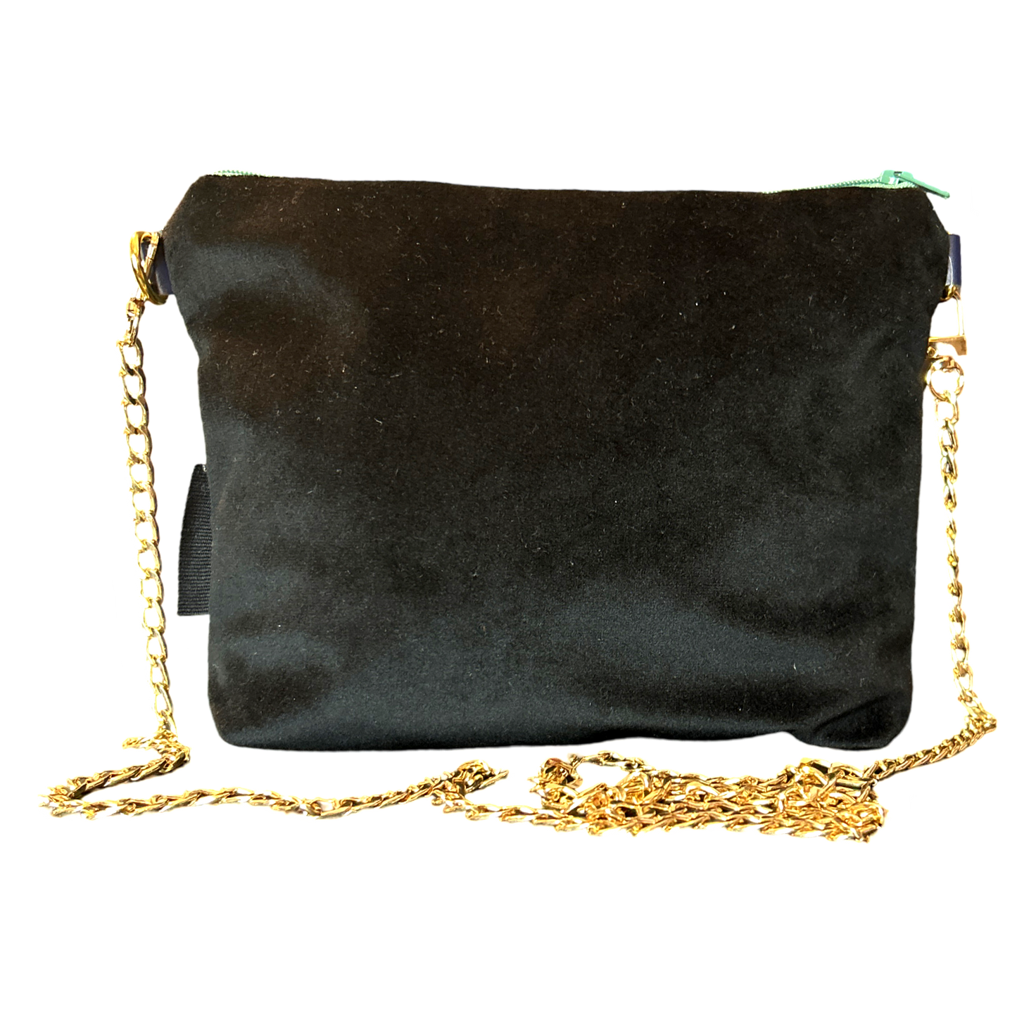 GG Chinoiserie Noir Vintage Silk Scarf Crossbody Bag