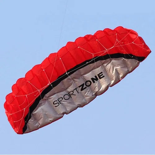 High Quality 1.8 m Dual Line 4 Colors Parafoil Parachute Sports Beach