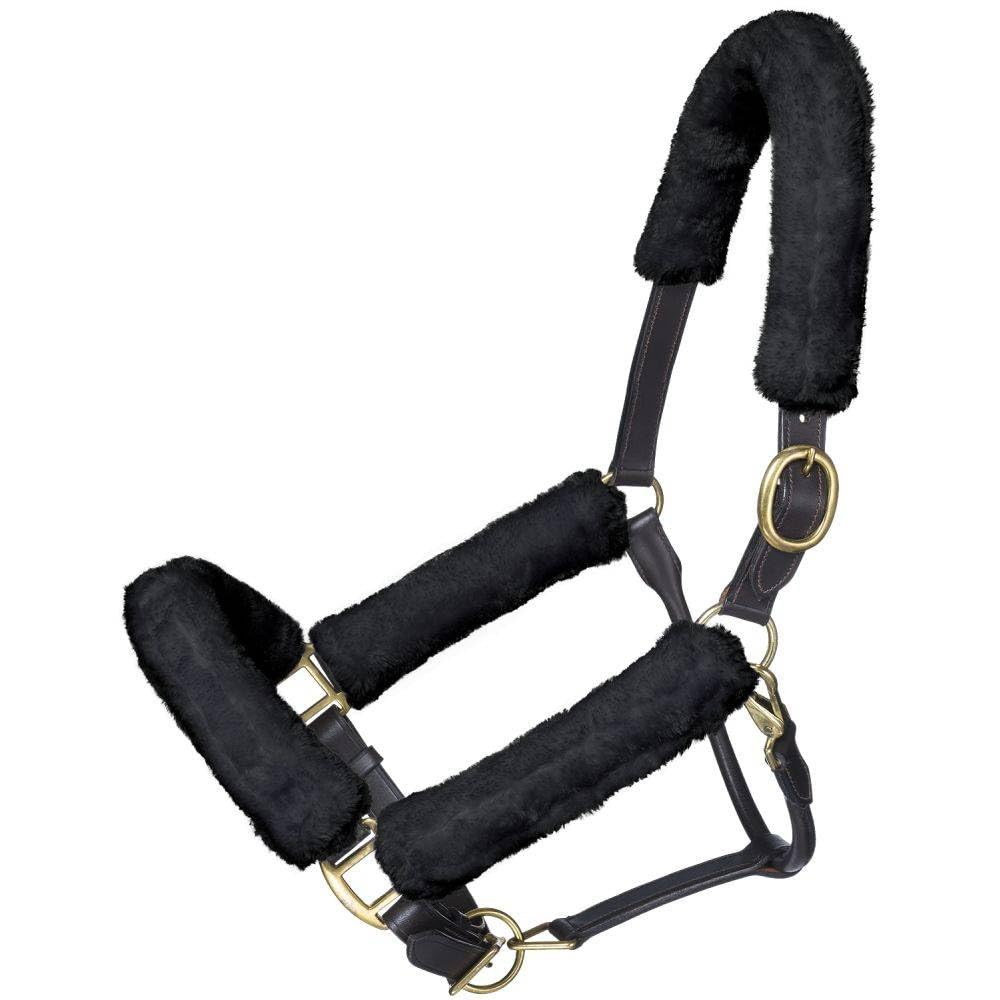 Tough 1 Synthetic Halter Tubing Kit – Black Padding Set for Halters
