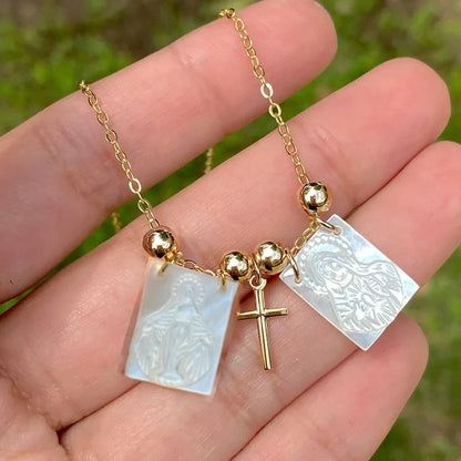 scapular necklace