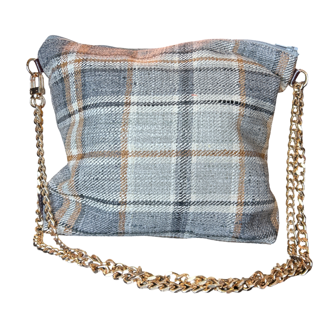 Couvertures et Tenues du Jour George V Vintage Scarf Crossbody Bag