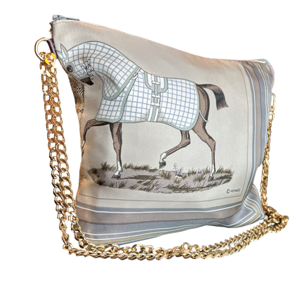 Couvertures et Tenues du Jour George V Vintage Scarf Crossbody Bag