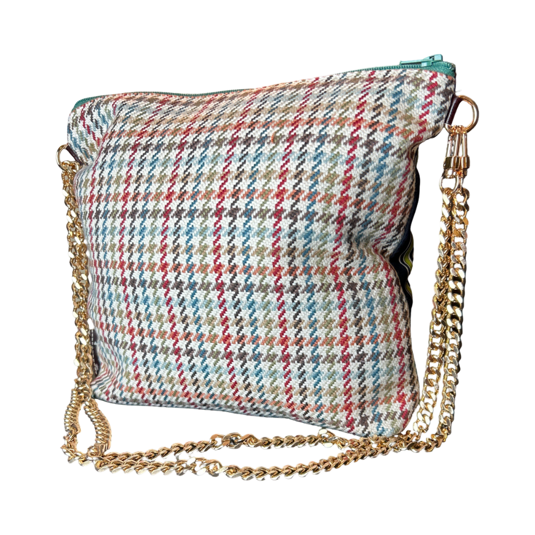 Couvertures et Tenues du Jour Ivory Vintage Scarf Crossbody Bag