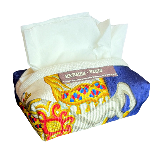 Luna Park Vintage Scarf Travel Tissue Pouch