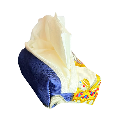 Luna Park Vintage Scarf Travel Tissue Pouch