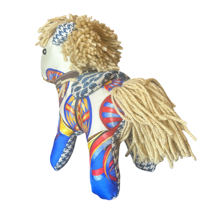 Rubans du Cheval Vintage Silk Scarf Noble Pony
