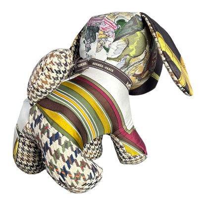 Eperon d'Or Vintage Silk Scarf Loyal Puppy