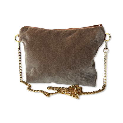Bolduc Ribbon Bordeaux Vintage Scarf Crossbody Bag