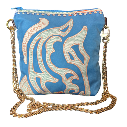 Chevaloscope Vintage Scarf Crossbody Bag