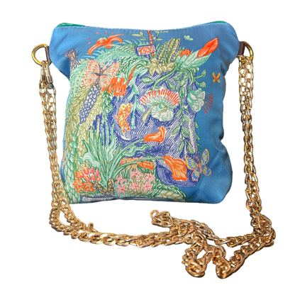 Chevaloscope Vintage Scarf Crossbody Bag